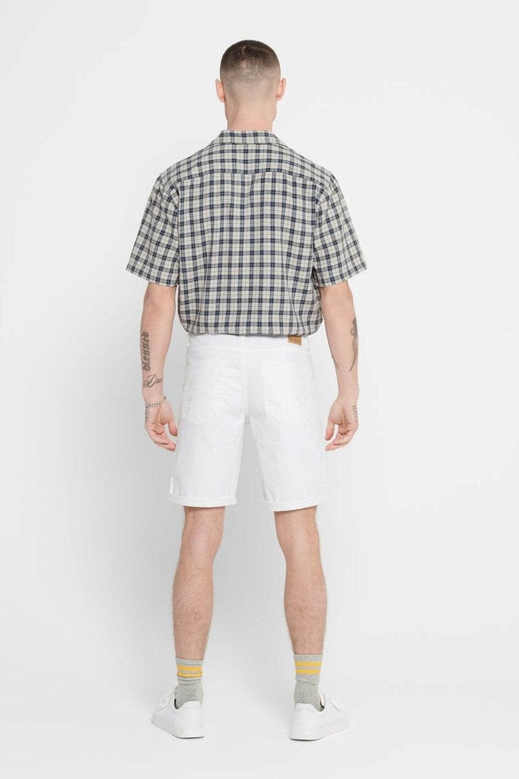 Ply stretch shorts - wit