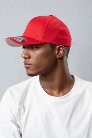 FlexFit Wooly Combed - Geel