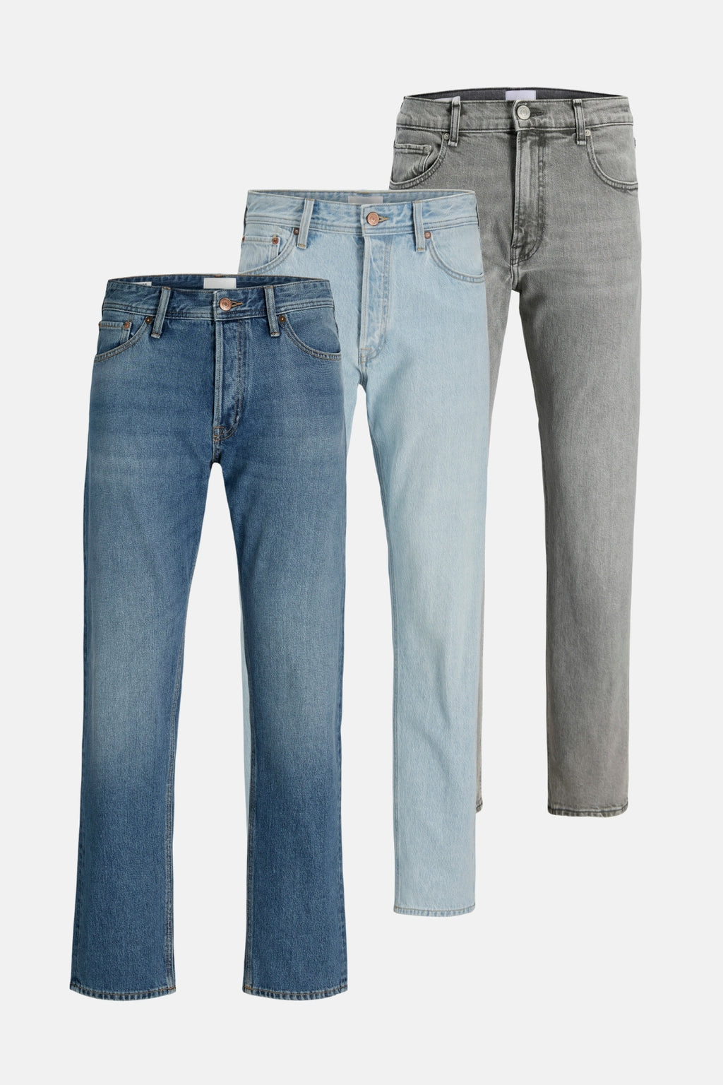 Ontspannen fit jeans - pakketdeal (3 pcs.)