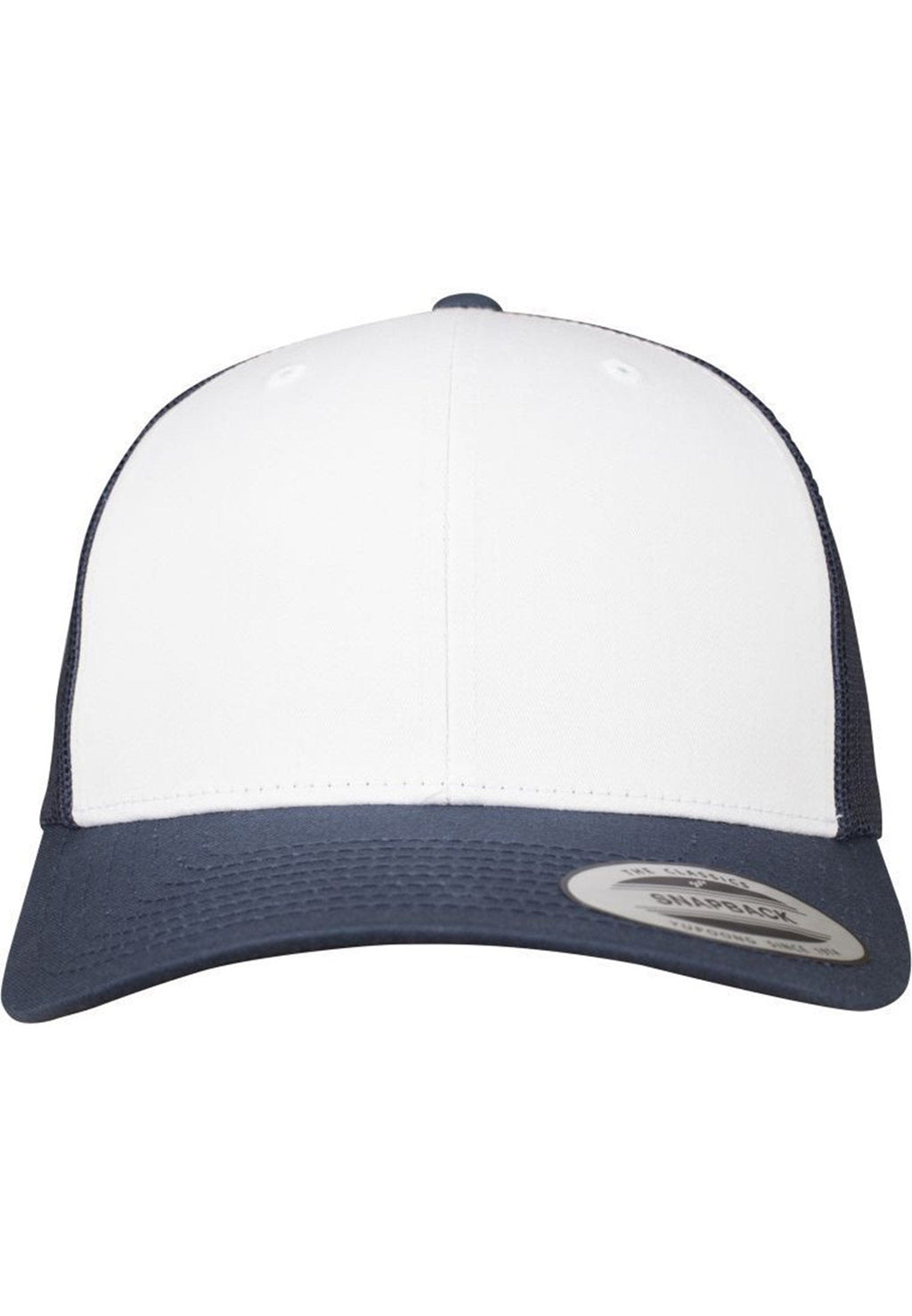 Retro Trucker Gekleurd voorkant - Navy