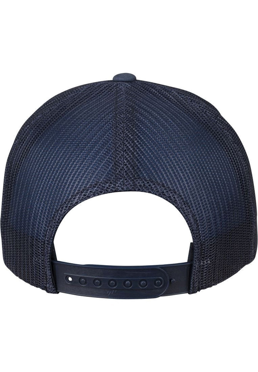 Retro Trucker Gekleurd voorkant - Navy