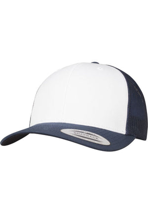 Retro Trucker Gekleurd voorkant - Navy
