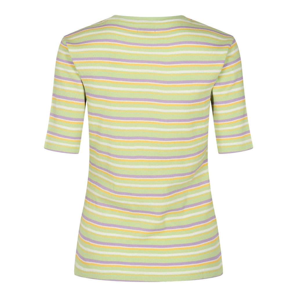 Roberta T-Shirt - Mint Stripe