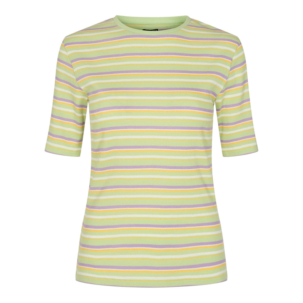 Roberta T-Shirt - Mint Stripe