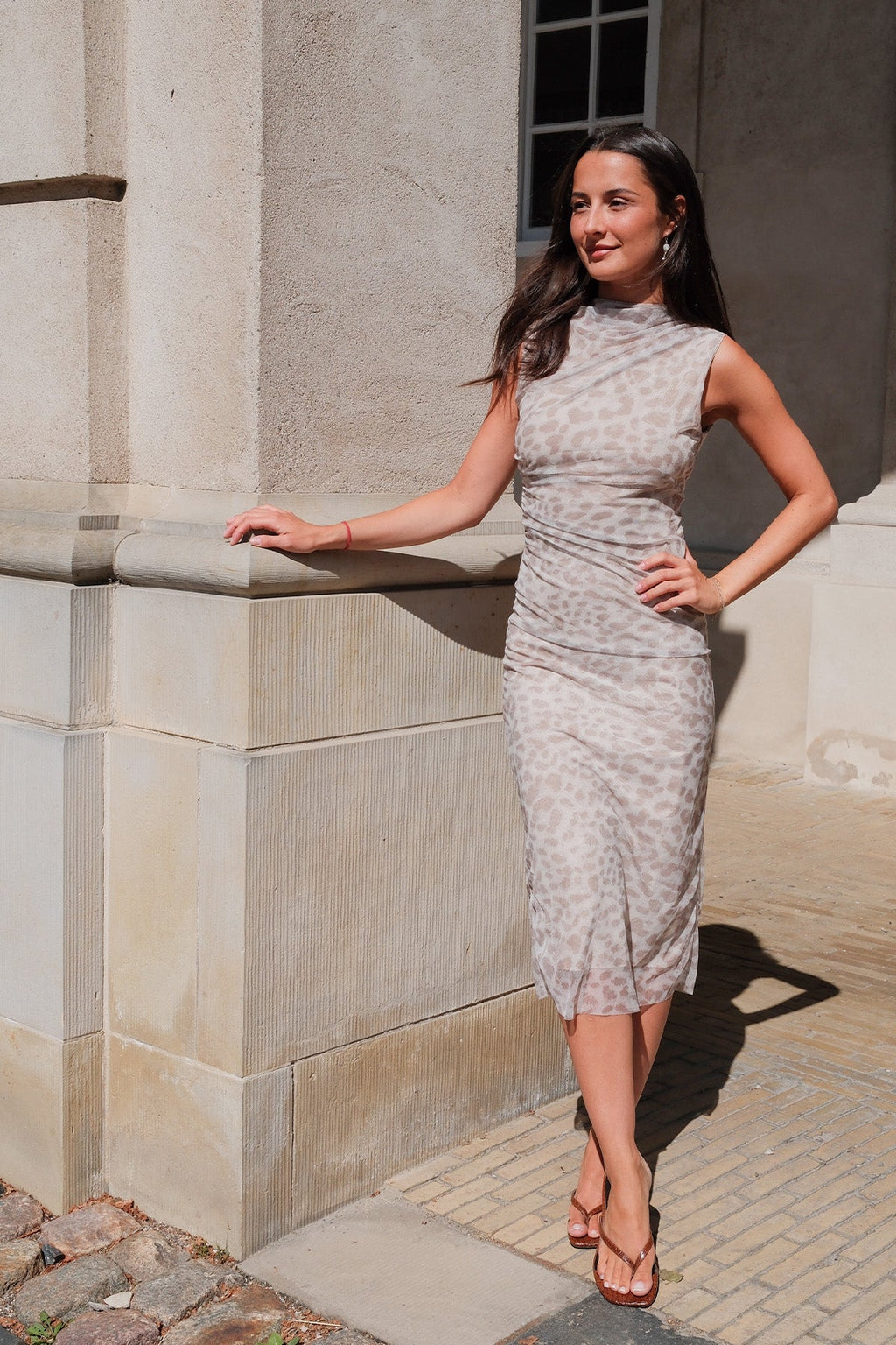 Saga Dress - Beige