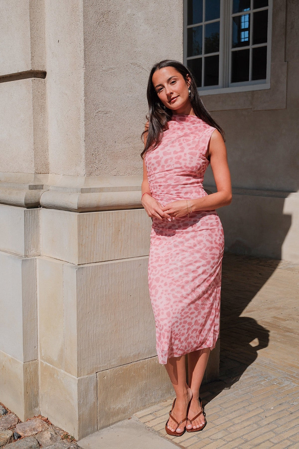 Saga Dress - Powder Pink