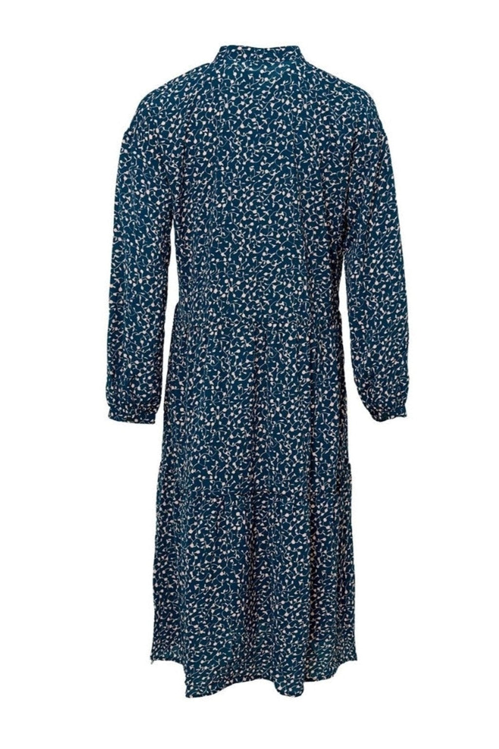 Sara lange mouwen jurk - groen