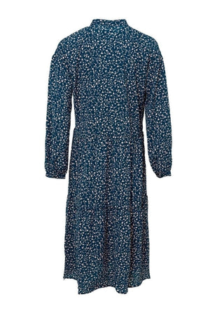 Sara lange mouwen jurk - groen