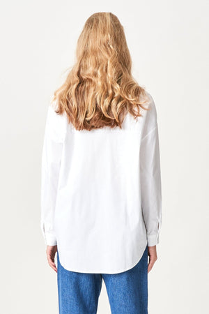 Clara Oversized Shirt - wit