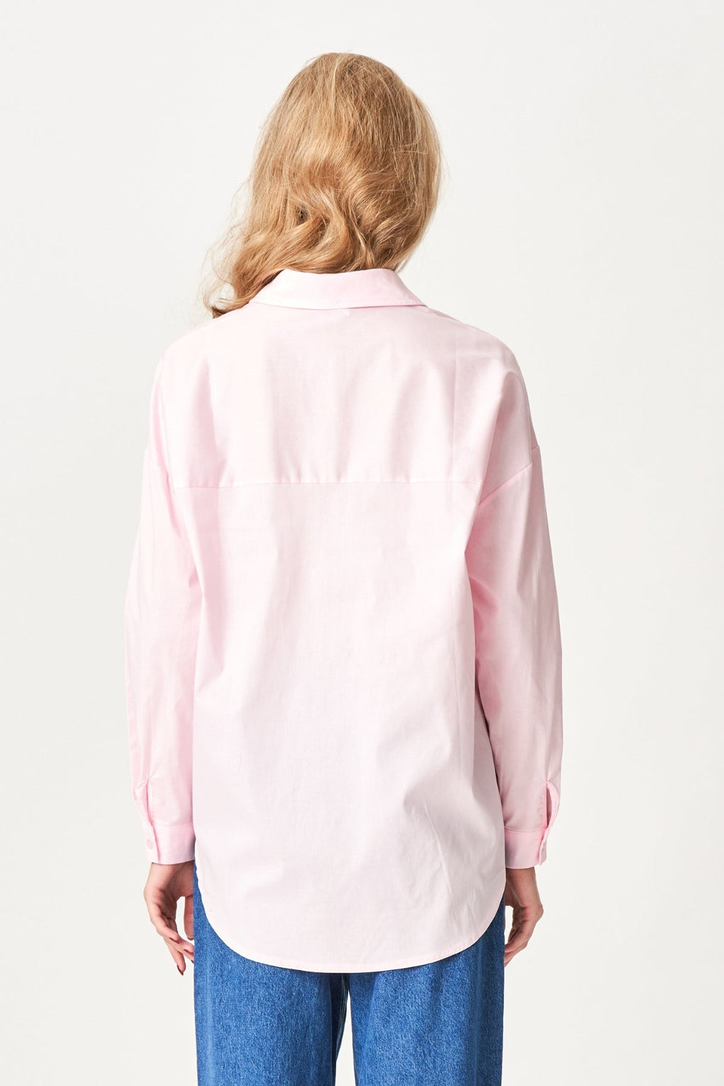 Clara Oversized Shirt - Rose