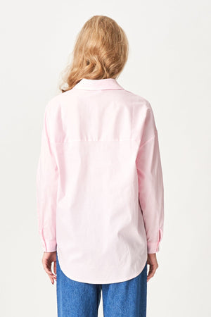 Clara Oversized Shirt - Rose