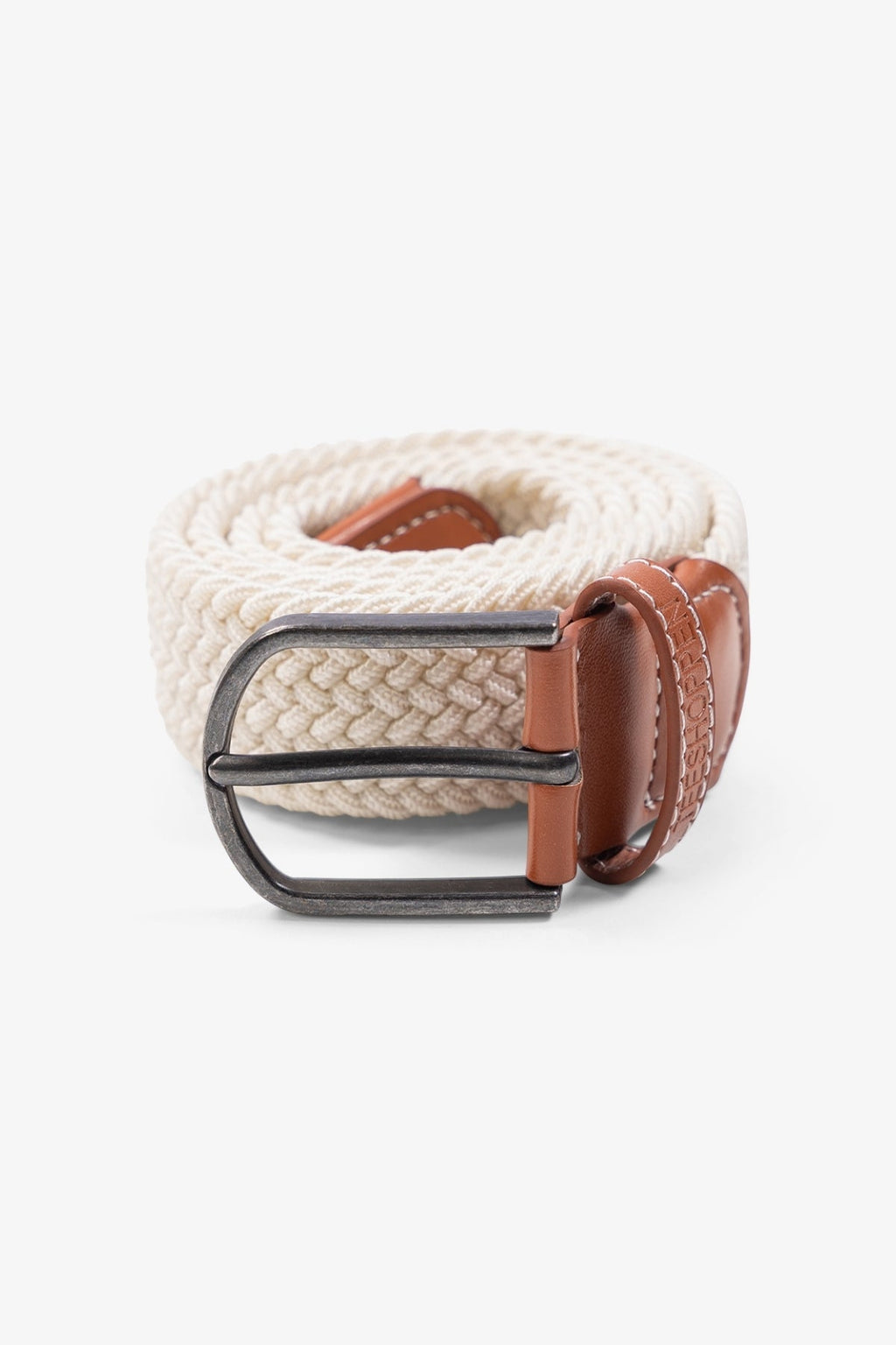 Elastic Belt - Light Beige