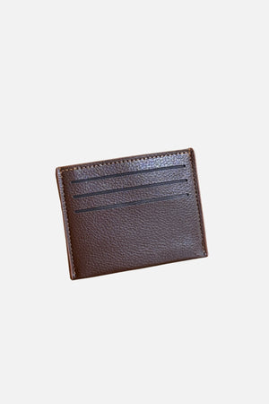 Slim Kaarthouder (monster) - Brown