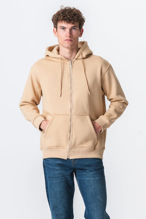 Ontspannen ritssluiting - beige