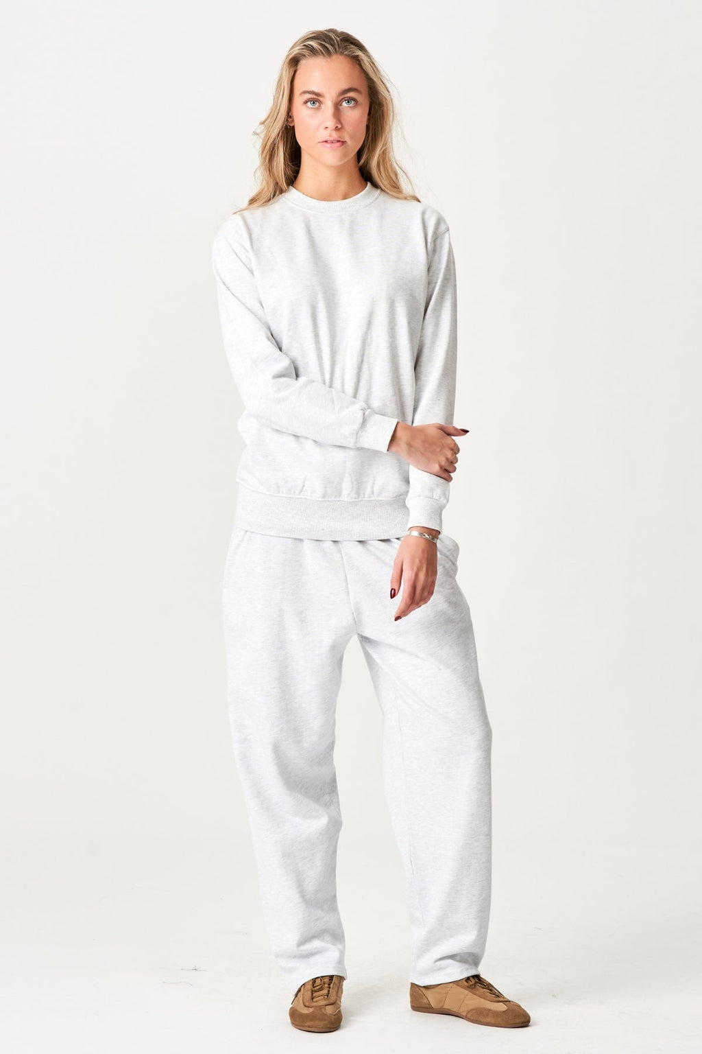 Origineel sweatsuit (lichtgrijs) - Pakketdeal (vrouwen)