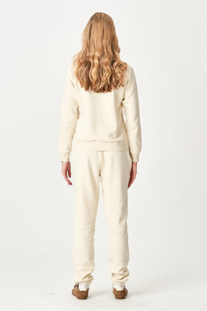 Basic Sweatsuit met Crewneck (Light Beige) - Pakketdeal (vrouwen)