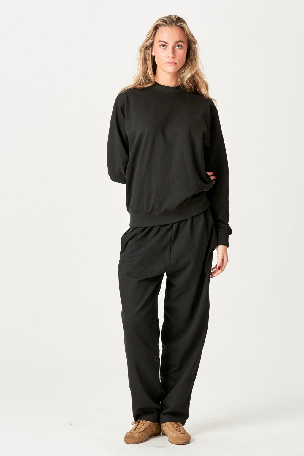 Origineel sweatsuit (zwart) - pakketdeal (vrouwen)