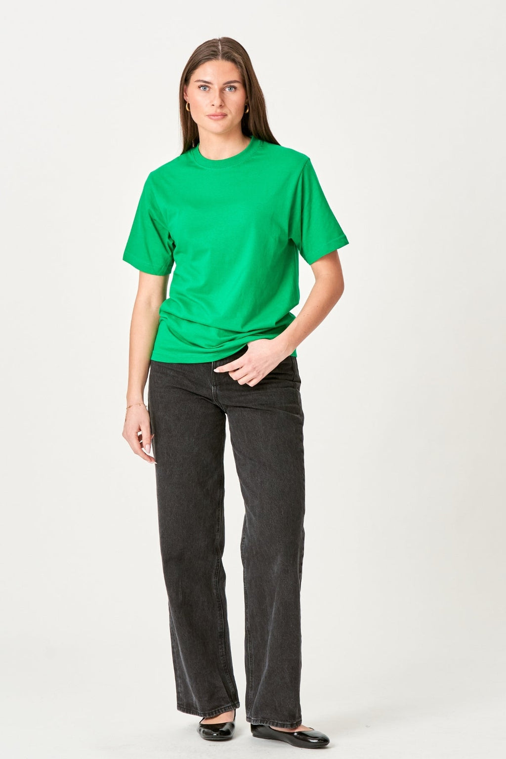 Oversized t -shirt - groen