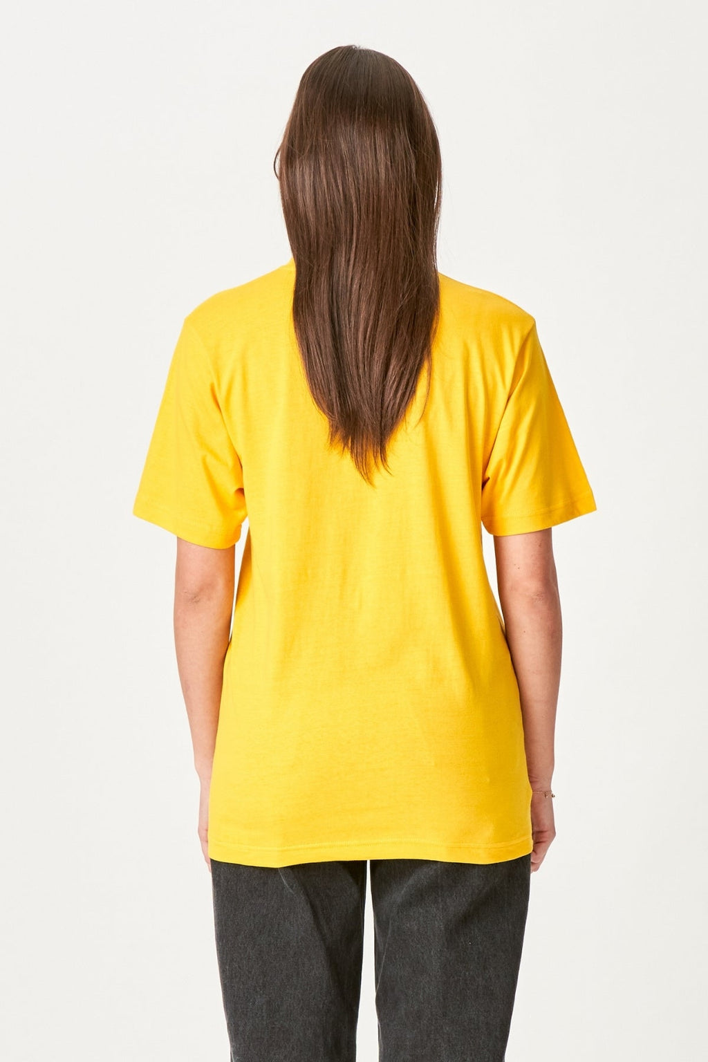Oversized t -shirt - geel