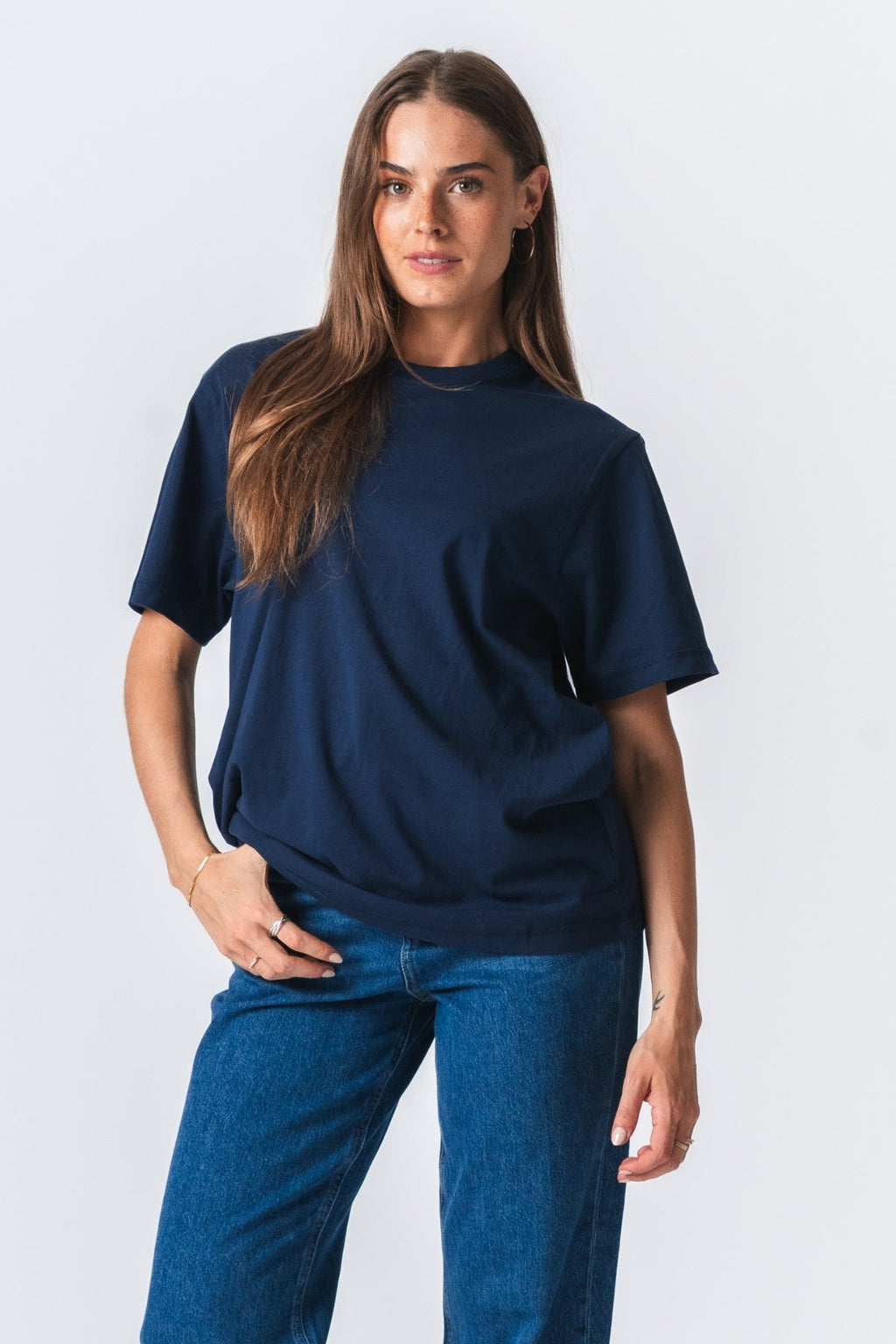 BoxFit T -shirt - Navy