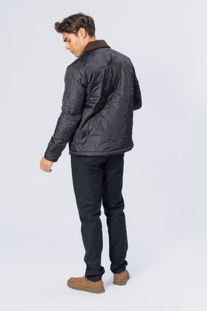 Quilted Jacket - Black