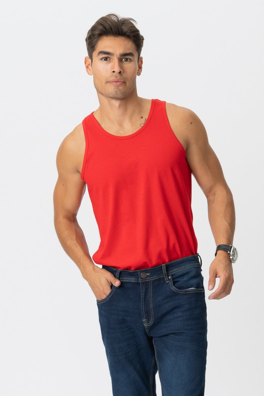 Basic Tanktop - Rood