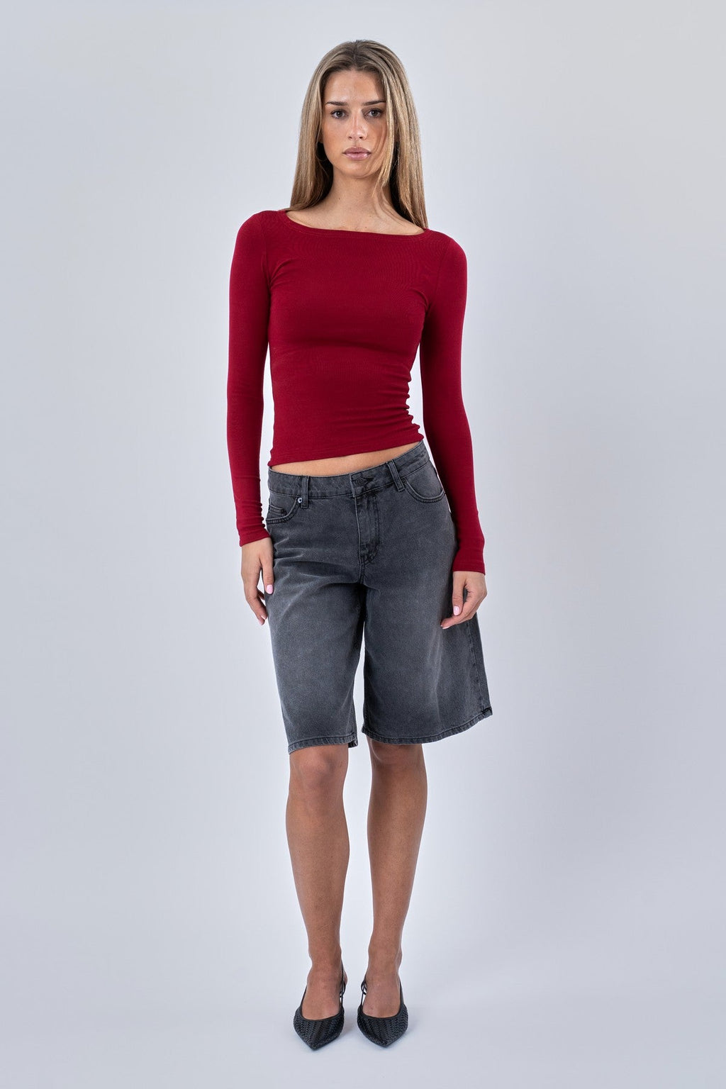 Cassandra Blouse - Bourgondië