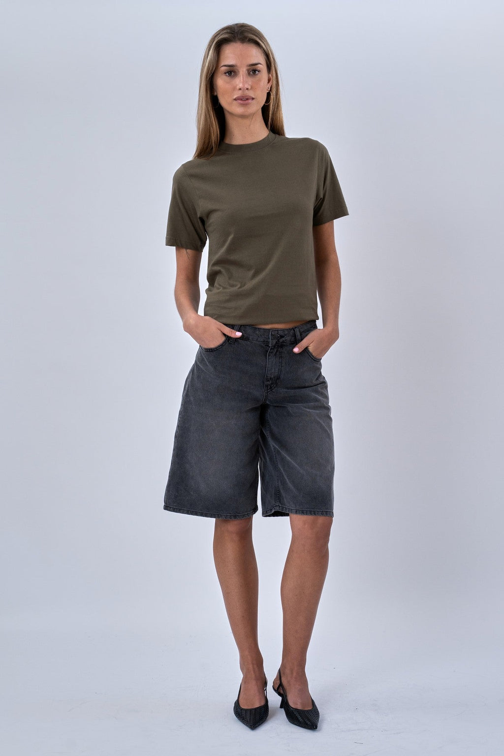 Vriendje tee - Army Green