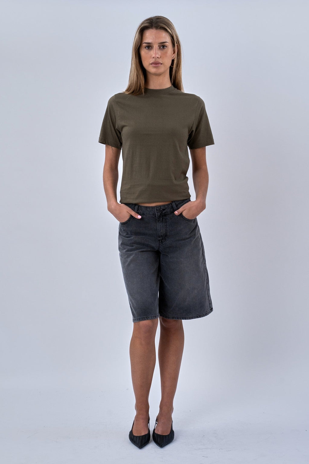 Vriendje tee - Army Green