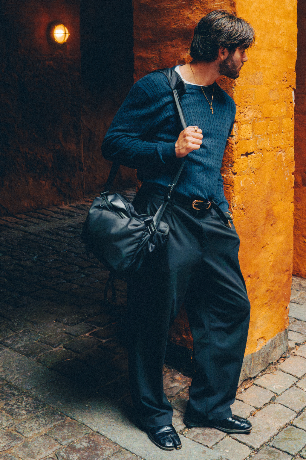 Trui Kabelbreisel - Navy