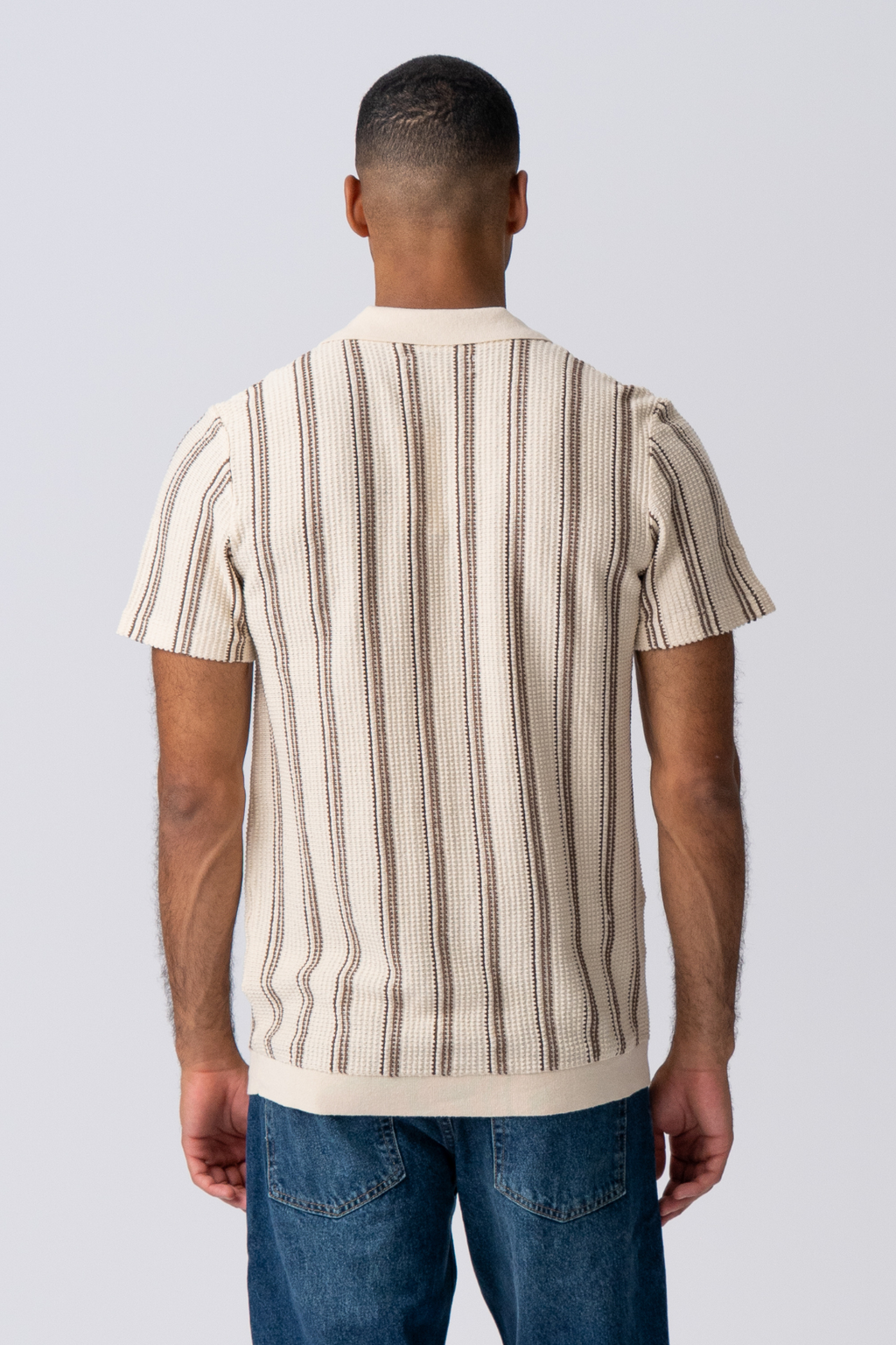 Striped Pullover - Sand