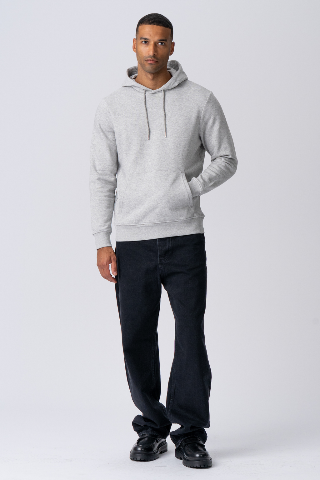 Sweatshirt Hoodie - Ash Grey