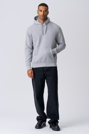 Essential Hoodie - Grey Melange