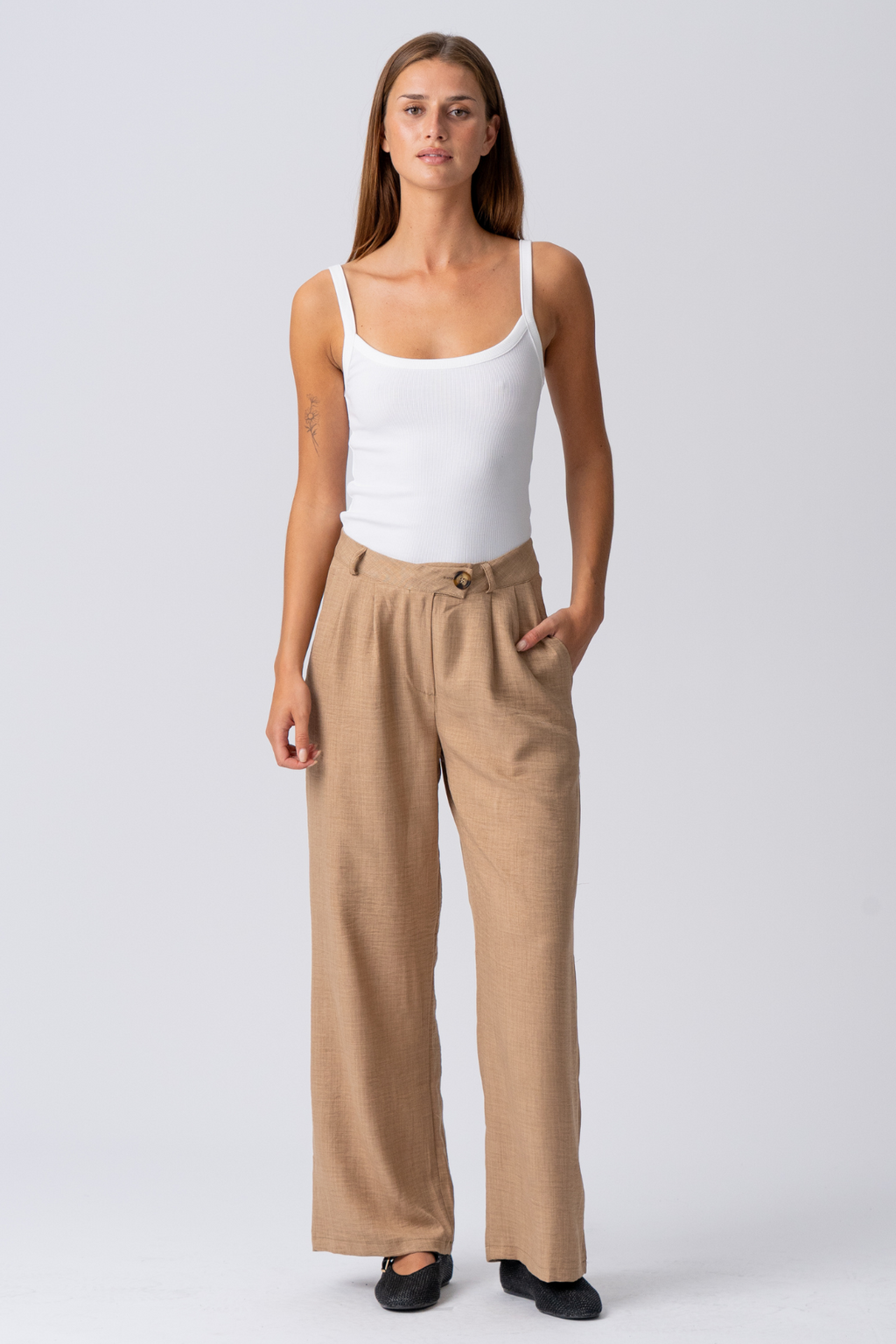 Emma Pants Los - bruin
