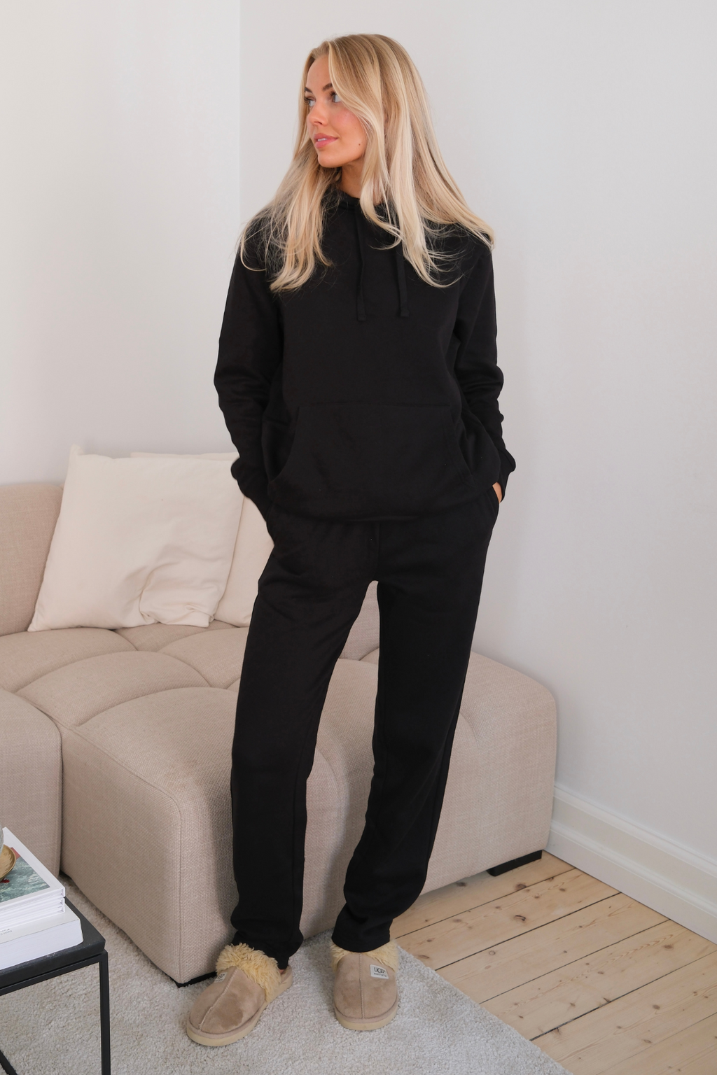 Essentiële joggingbroek - zwart