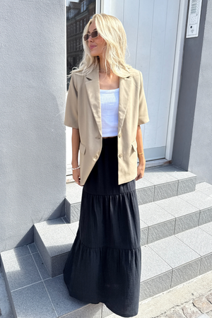 Sikka maxi rok - zwart