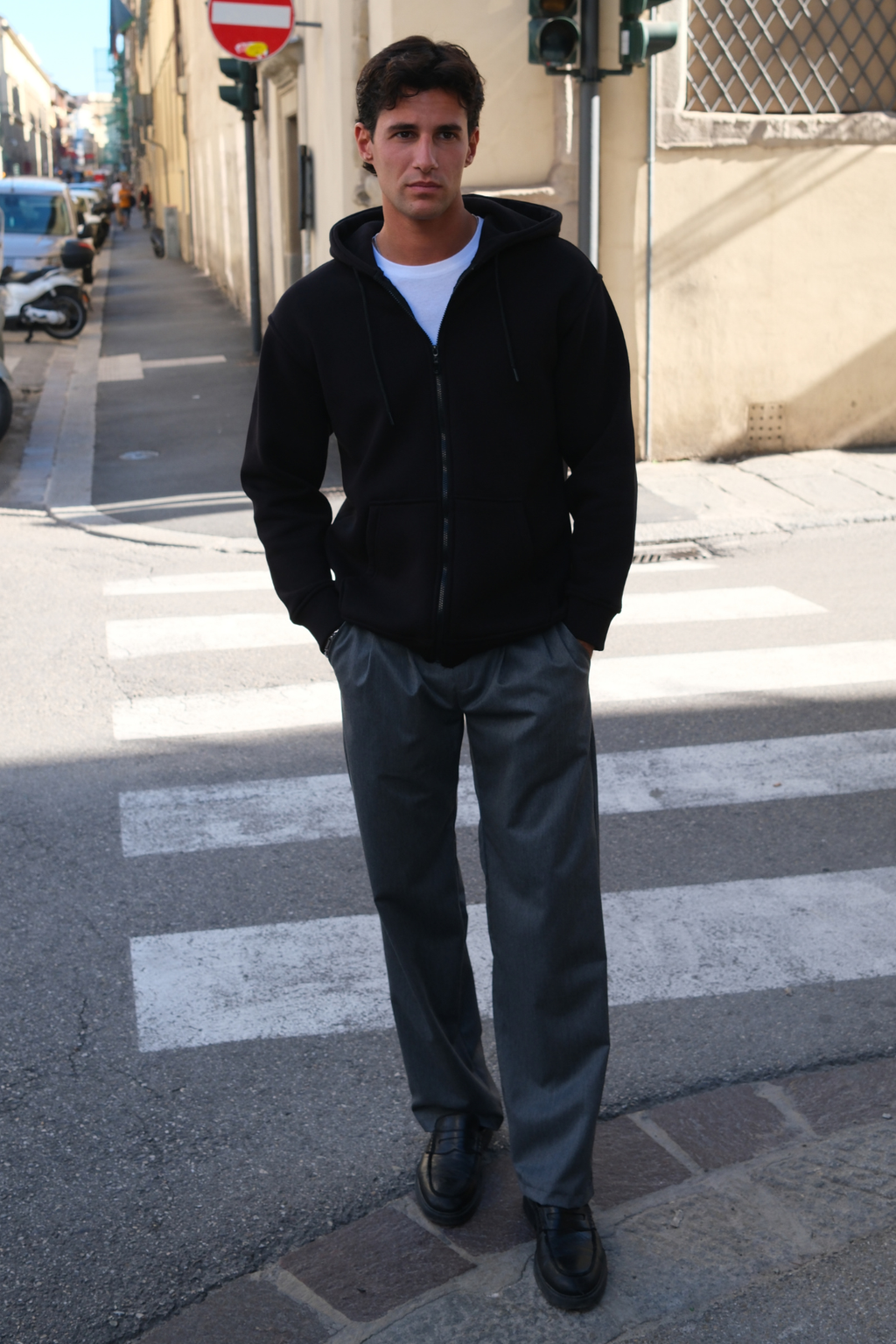 Ontspannen ritssluiting - zwart