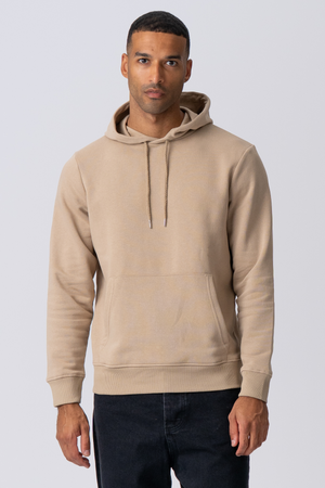 Sweatshirt Hoodie - Zand