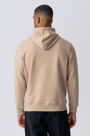 Sweatshirt Hoodie - Zand