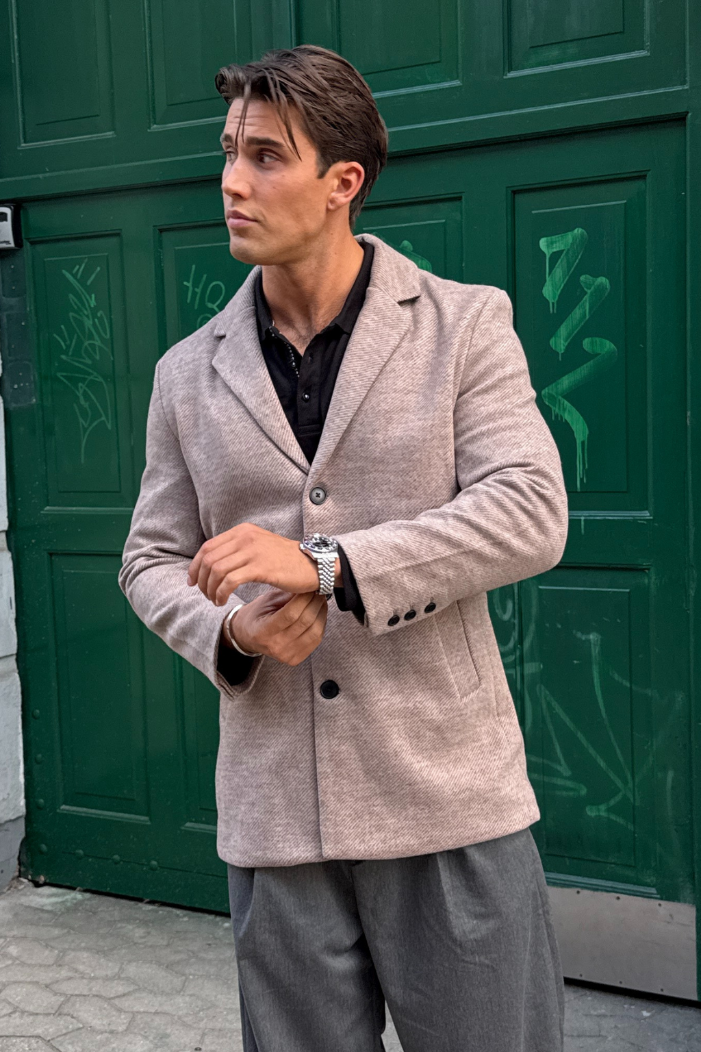 Klassieke vacht - Zand