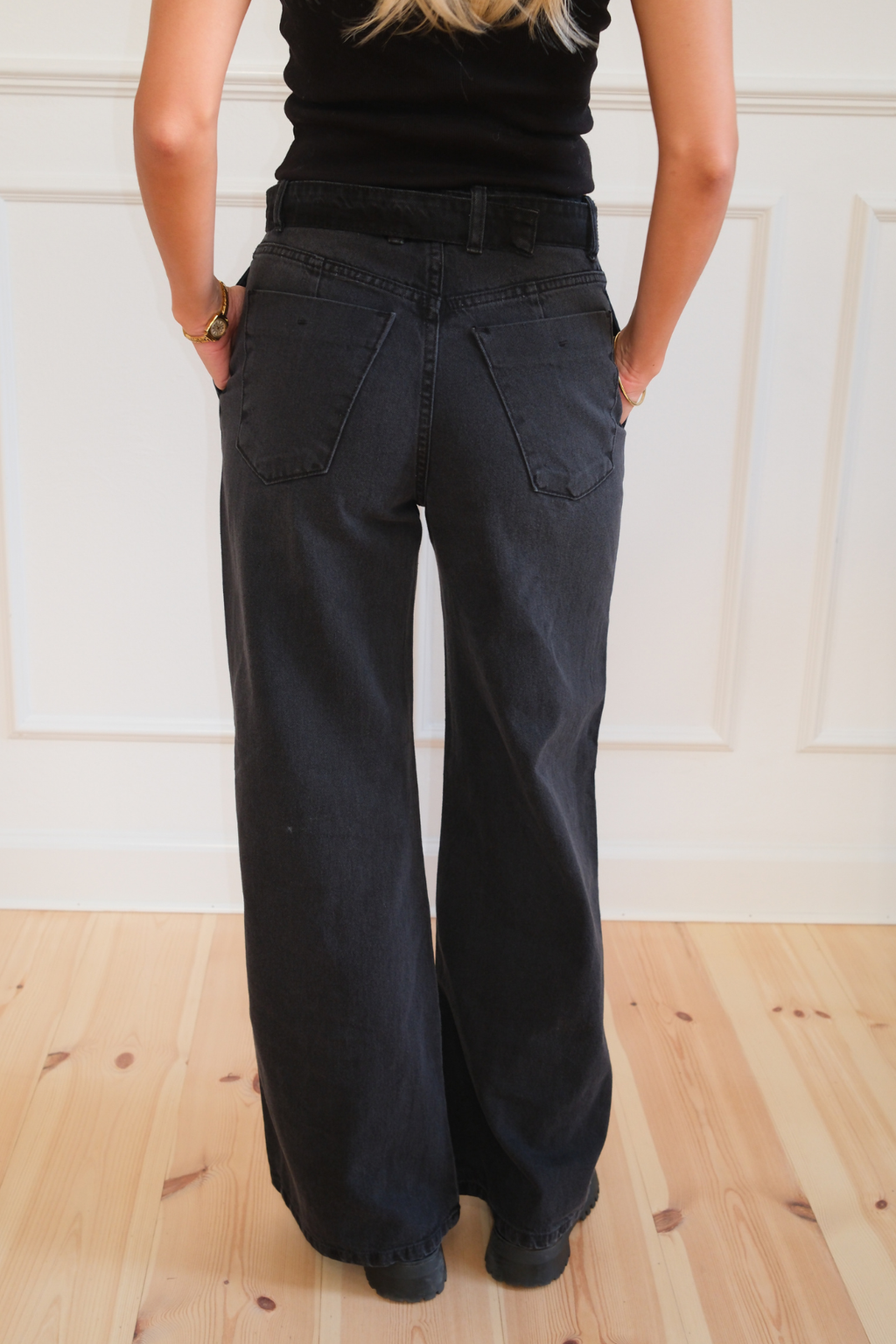 Amalia jeans - donkergrijs