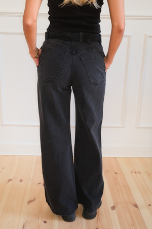 Amalia jeans - donkergrijs