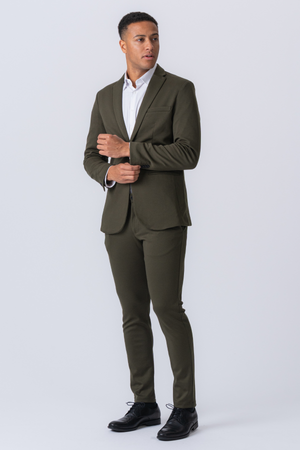 The Original Performance Suit™️ (Dark Green) + Tie - Package Deal