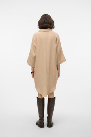 Natali Oversized Shirt - Irish Cream