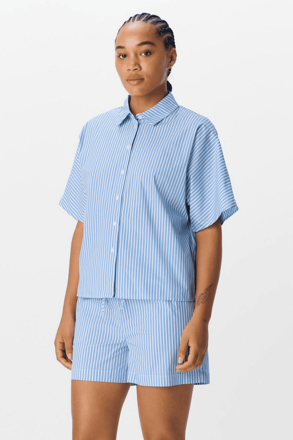 Tutta 2/4 lo shirt - maïsbloem blauw