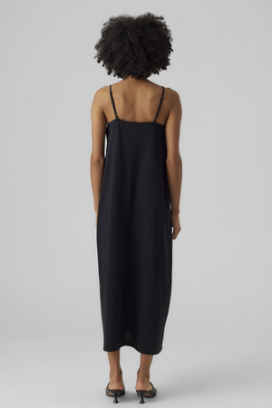 Luna singlet enkeljurk - zwart