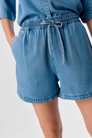 Frame Shorts - Light Blue Denim