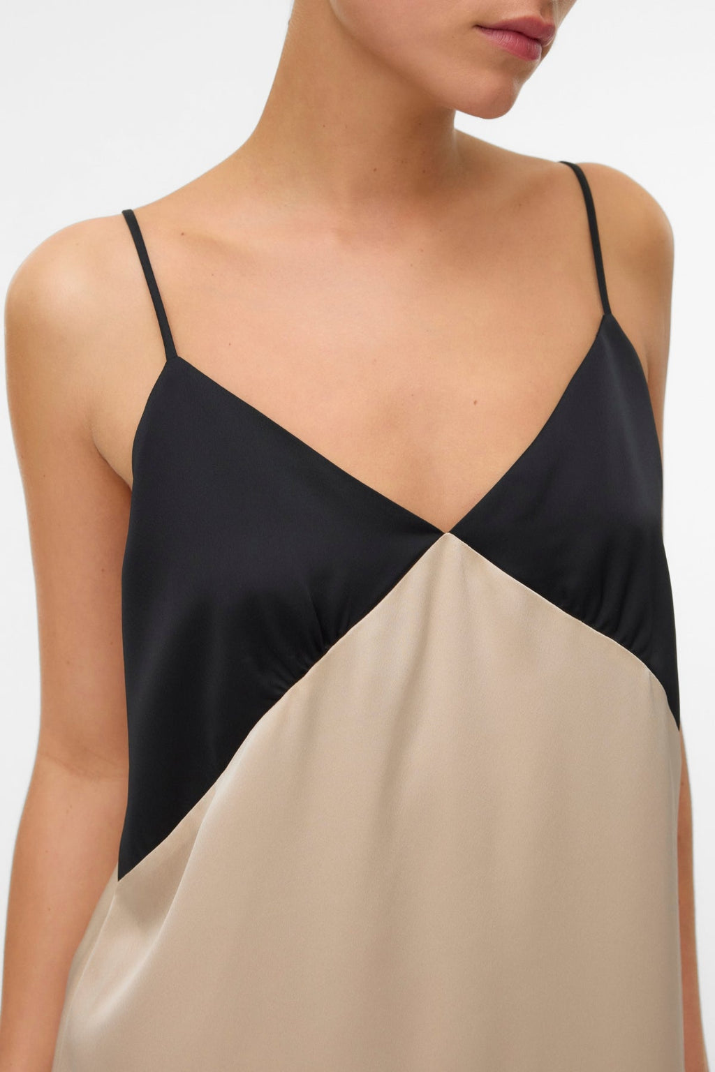 Joy Singlet-enkeljurk - Zwart cementcontrast