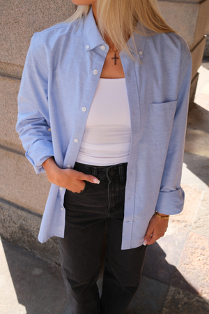 Vriendje Oxford Shirt - lichtblauw