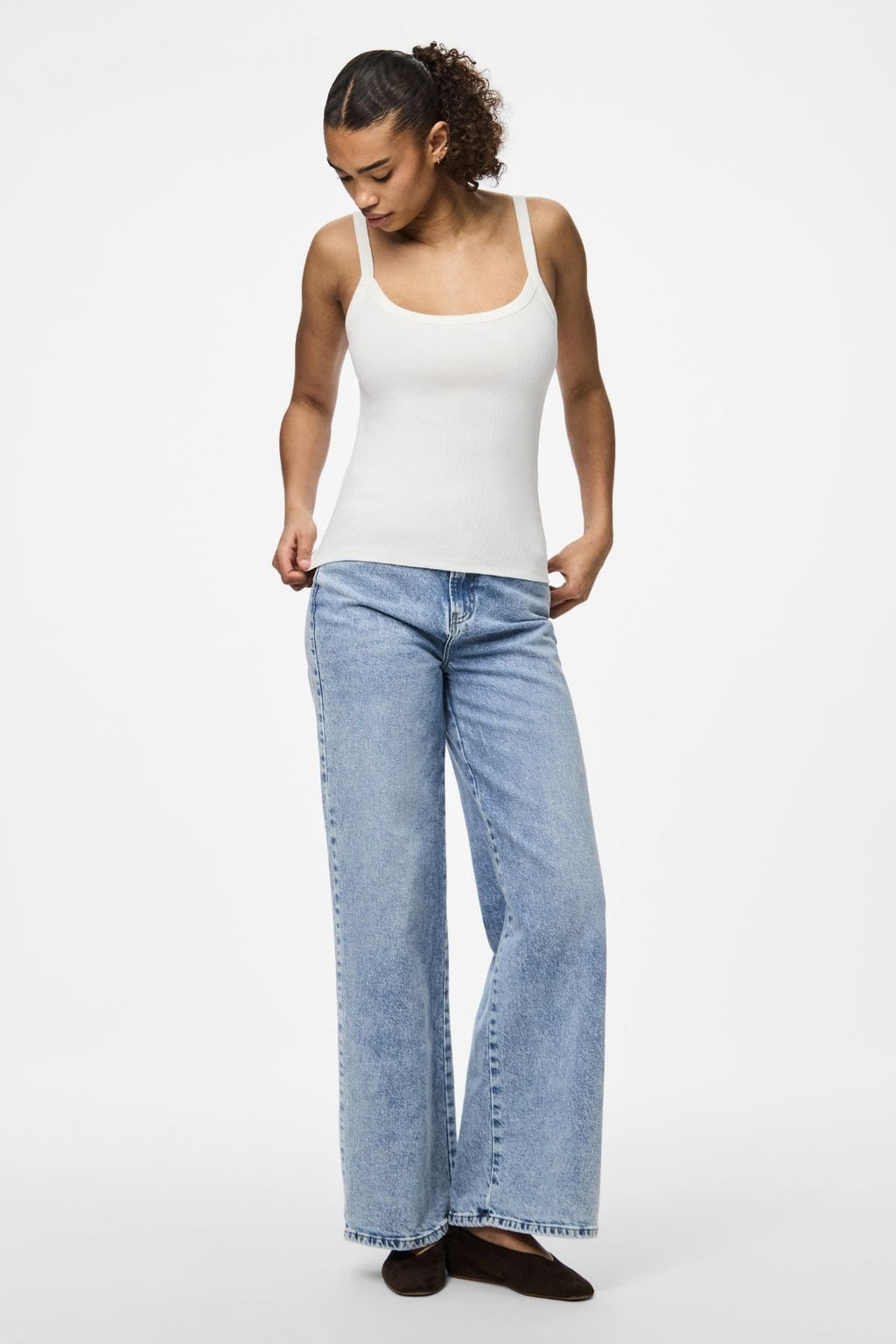 Kan de bovenkant strap - helder wit